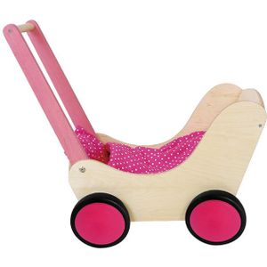 Poppenwagen roze Simply for Kids 60x32x55 cm (01170)