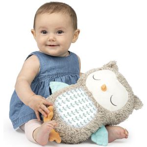 Baby knuffel uil snuggle sounds