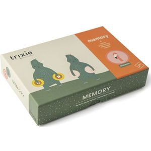 Trixie Memory Dieren - Leerzaam spel voor kinderen vanaf 2 jaar - Gemaakt van sterk FSC karton - Met 48 kaartjes