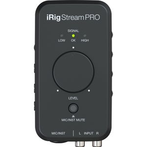 IK Multimedia Audio-interface iRig Stream Pro (USB), Audio-interface, Zwart