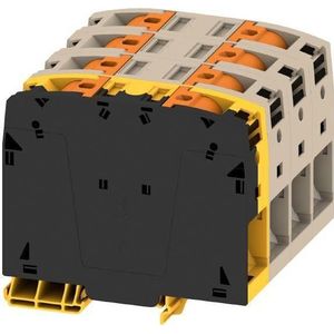 Weidmüller - Verdeelblok - Beige - 10-70qmm - 1 verdieping - 8 kl