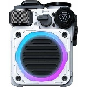 Muzen Cybercube Standaard - wit, Bluetooth luidspreker, Wit