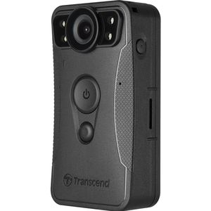 Transcend Bodycam DrivePro 30 128GB Wi-Fi & BT (Ingebouwd display, Batterij, Bluetooth, WiFi, Versnellingssensor, Ingebouwde microfoon), Dashcams, Zwart