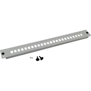 Helos Fibre optic front cover voor breakout box, Accessoires voor serverkasten, Grijs