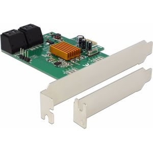 Delock 4-poorts SATA PCI Express kaart, Storage controller
