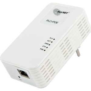 Allnet Zwitserland Powerline 1200Mbit Brug RJ45 HomePlugV2 "SmartLink" met PoE AT ALL1681203 (1200 Mbit/s), Powerline, Wit
