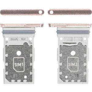 Samsung Galaxy S22 & S22 Plus SIM card tray - Pink Gold, Onderdelen voor mobiele apparaten