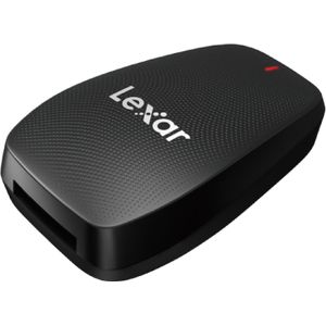 Lexar Professionele lezer (USB 3.2 Gen 2), Geheugenkaartlezer, Zwart