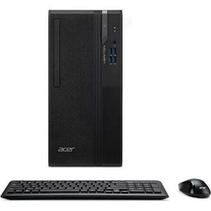 Acer ACERVeriton S2720G i5-1440 Linux 16GB/512GB (512 GB, 16 GB, Intel Core i5-14400, UHD Graphics 730), PC, Zwart
