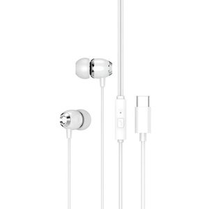 xO bedrade oortelefoon EP25 USB-C wit (Bedraad), Koptelefoon, Wit