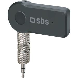 SBS - Kabelloser Ontvanger - Bluetooth Audio-Adapters - Zwart - Draadloze Ontvanger met 3,5 mm Aansluiting