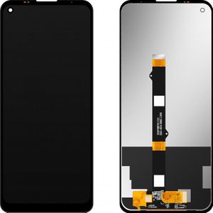 MP Display Unit für Motorola Moto G9 Power, w/o Frame, Aftermarket, Schwarz (Scherm), Onderdelen voor mobiele apparaten