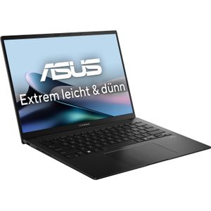 ASUS ZenBook 14 OLED (14", 1000 GB, 16 GB, DE, AMD Ryzen AI 7 350), Notebook, Zwart