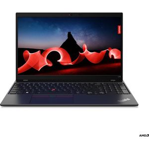 Lenovo ThinkPad L15 AMD G4 15,6"" R5-7530U 16/512 FHD W11P (15.60"", AMD Ryzen 5 Pro 7530U, 16 GB, 512 GB, NL), Notebook, Zwart