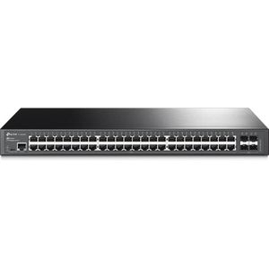 TP-Link JetStream TL-SG3452 netwerk-switch Managed L2 Gigabit Ethernet (10/100/1000) 1U Zwart