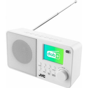 JVC Radio DAB RA-E611W-DAB wit (FM, DAB+), Radio, Wit