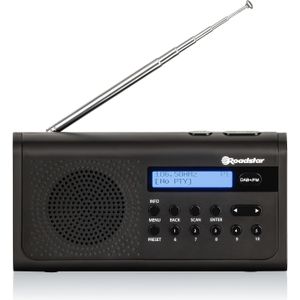 Roadstar - TRA-300D+/BK - Radio - Zwart - DAB+ en FM-ontvangst