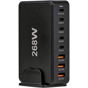 Tracon USB-Hub (8 ports), Docking station + USB-hub