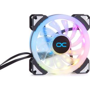 Alphacool 24814 Computerkoelsysteem Universele ventilator (e) (92 mm, 1 x), PC ventilator, Zwart, Wit, Transparant