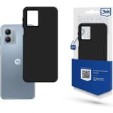 3MK Mat Hoesje Motorola Moto G53 czarny/zwart (Motorola Moto G53), Smartphonehoes, Zwart