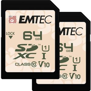 Emtec - SD 64GB - Geheugenkaart - UHS-I U1 V10 - Buiten P2