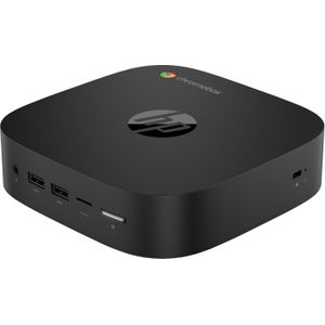 HP Chromebox Enterprise G4 Intel Core i3-1315U 8GB 256GB/SSD Chrome (EN) (Intel Core i3-1315U, 8 GB, 256 GB, SSD, Niet beschikbaar), PC, Zwart