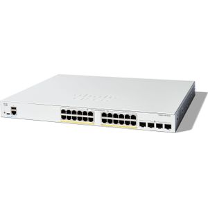 Cisco - Catalyst 1300 - Netwerkschakelaar - Grijs - 24 Poorten - 375 W PoE