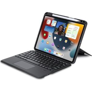 Dux Ducis DK-serie toetsenbordhoes (VS, IPad Pro 11 (2020), iPad Air 4), Tablet toetsenbord, Zwart