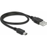 Delock - USB 2.0 Kaartlezer - Voor CF / SD / Micro SD / MS / XD / M2 - Zwart