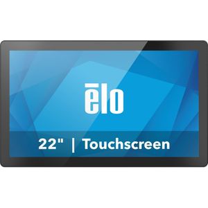 ēlo Oplossingen I-serie Windows, 54,6cm (21,5"), geprojecteerd capacitief, Full HD, USB, USB-C, BT (128 GB, 8 GB, Intel Core i3-1215U, Intel UHD Graphics), PC, Zwart
