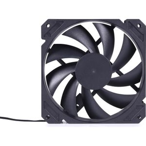 Alphacool Kern 120mm ventilator PWM 3000rpm (120x120x25mm) (120 mm, 1 x), PC ventilator, Zwart