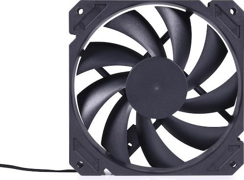 Alphacool Kern 120mm ventilator PWM 3000rpm (120x120x25mm) (120 mm, 1 x), PC ventilator, Zwart