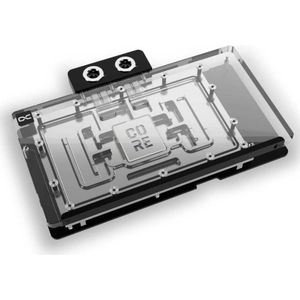 Alphacool - Core Geforce RTX 5090 - GPU Waterkoeler - Transparant/Silber - Met Backplate