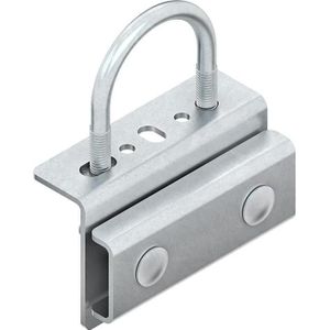 Niedax NIE MIHR 6030 F rondhoutverbindingsbeugel, D=60 mm thermisch verzinkt, Elektronica benodigdheden + Behuizing