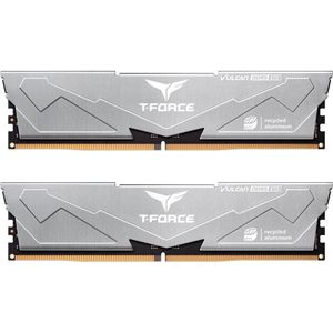 Team Group DIMM 32 GB DDR5-6000 (2x 16 GB) dual kit (grijs, FLESD532G6000HC30DC01, VULCAN ECO, INTEL XMP, AMD (2 x 16GB, 6000 MHz, DDR5 RAM, DIMM 288 pin), RAM, Grijs