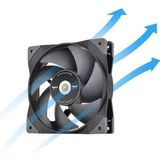 Thermaltake - SWAFAN GT12 - PC Cooling Fan - TT Premium Edition - Zwart - 3 Ventilatorbladen