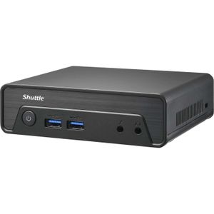 Shuttle Mini-PC INTEL N100, 16 GB DDR4, 500 GB M.2 SSD NVME, Barebone