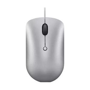 Lenovo - 540 - USB-C Computermuis - Wolkgrijs - Ambidexter Ontwerp - Ergonomisch