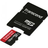 Transcend - microSDXC Geheugenkaart - 128 GB - Zwart - UHS-I