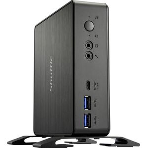 Shuttle - Mini-pc NC40U3 - Zwart - Intel Core i3 1215U - 16 GB RAM - 512 GB SSD