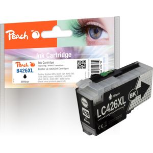 Peach PI500-391 inktcartridge 1 stuk(s) Compatibel Hoog (XL) rendement Zwart