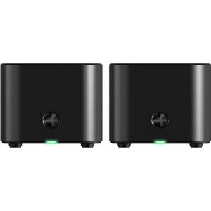 Totolink X18 2-Pack WiFi Router AX1800, Wi-Fi 6, Dual Band, MU-MIMO, 3x RJ45 1000Mb/s, WPA3, Router, Zwart