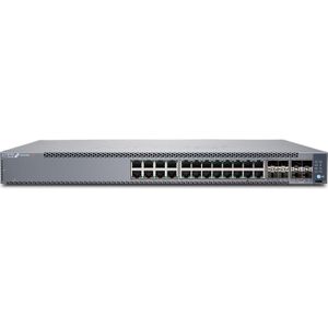 Juniper EX4100-24T netwerkswitch Unmanaged Power over Ethernet (PoE) ondersteuning 1U Grijs (24 ports), Netwerkschakelaar