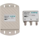 Axing DiSEqC relais 2/1, LNB, Grijs, Zilver
