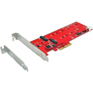 Exsys EX-3655 Ingebouwde M.2 interfacekaart/adapter, Storage controller