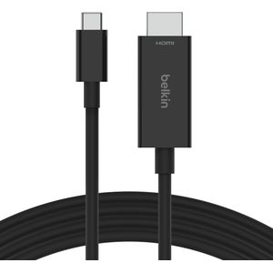 Belkin USB-C NAAR HDMI 2.1 KABEL 2M (2 m, USB Type C, HDMI), Videokabel