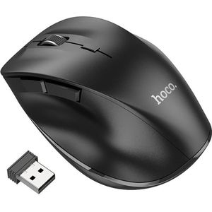 Hoco - Wireless Mouse Mystic (GM24) - Muis - Zwart - Draadloze - 1600 DPI