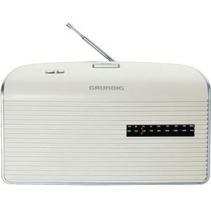 Grundig MUSIC60XWS radio Draagbaar Analoog Wit