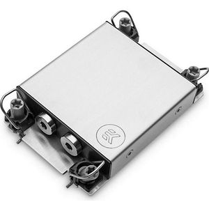 EKWB EK-Pro CPU WB 4677 Rek Nikkel + Acetaal, CPU waterkoelers, Zilver