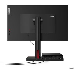 Lenovo ThinkCentre M75q G5 Kleine computer 12RQ0013PB W11Pro 8500GE/16GB/512GB/AMD Radeon/3YR OS, Onderdelen voor notebooks, Zwart